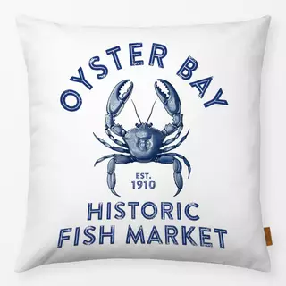 Kissen Retro Seafood Fish Market II