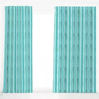 Dekovorhang Watercolor Stripes mint