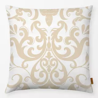Kissen Fleur De Lis Damask Script V