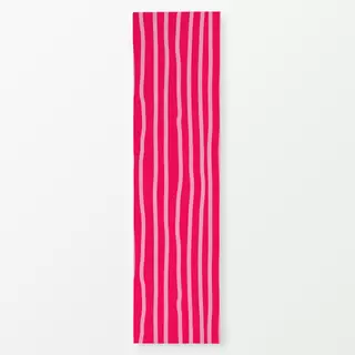Tischläufer Pink Stripes Vertical