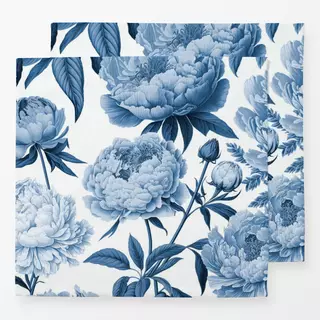 Servietten Peony Romance blue