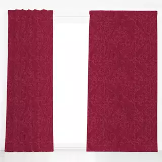 Dekovorhang Viva Magenta Vintage Damask