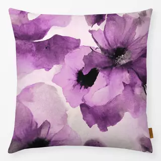 Kissen Wild Poppy Flower purple