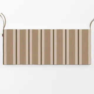 Bankauflage Stripes Brown Beige