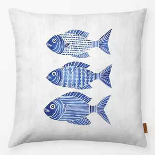 Kissen Blue Fish