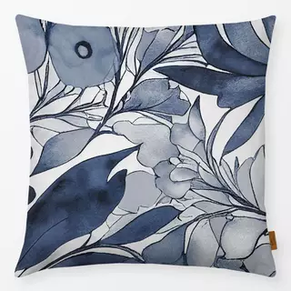 Kissen Fancy Flower Fun navy