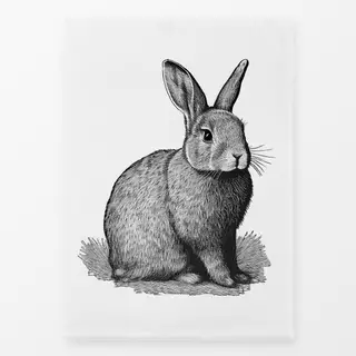 Geschirrtücher Vintage Rabbit