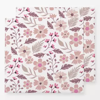 Servietten Scandi Flowers pink beige