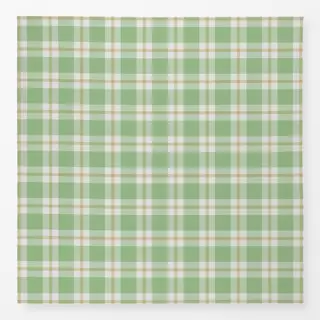 Tischdecke Plaid Green Beige