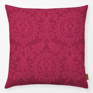 Kissen Viva Magenta Rabbit Damask