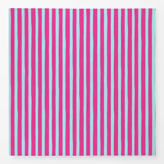 Tischdecke Horizontal Stripes Teal Pink