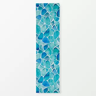 Tischläufer Sea Glass Aqua blue