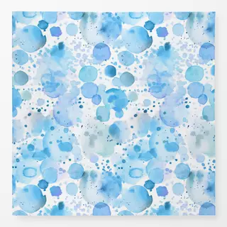 Tischdecke Blue Color Blots