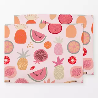 Tischset Exotic Fruit Paradise pink