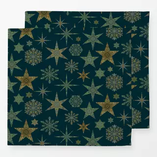 Servietten Vintage Muster Christmas green