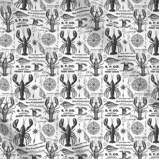 Meterware Retro Beach Memories Grey