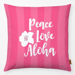 Kissen Pink Summer Peace Love  II