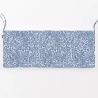Bankauflage Vintage Floral Blue