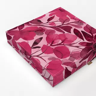 Bodenkissen Floral Summer Vibe red