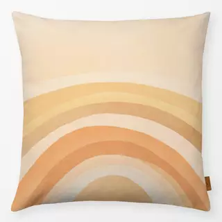 Kissen Happy Rainbow Beige