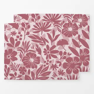 Tischset rosa