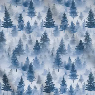 Meterware Winter Forest Reverie