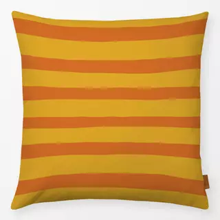 Kissen Horizontal Stripes Yellow