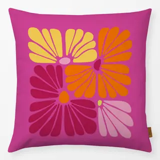 Kissen Matisse Inspired Flowers Pink