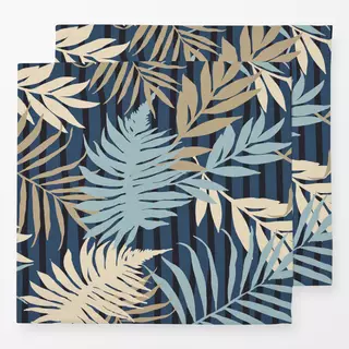Servietten Tropical Palm Leaves