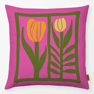 Kissen Tulip Spring Fun Pink