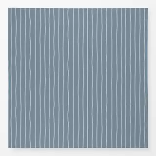 Tischdecke Sommerstreifen Graublau