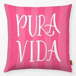 Kissen Pink Summer Pura Vida Stripes