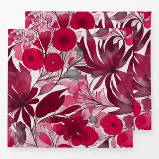 Servietten Red Fantasy Summer Garden