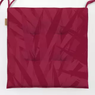 Sitzkissen Viva Magenta Palm Leaves