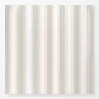 Tischdecke Streifen weiß-beige