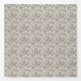 Tischdecke Splashes Off White- Black