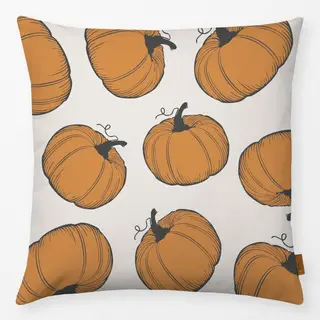 Kissen Kürbisorange