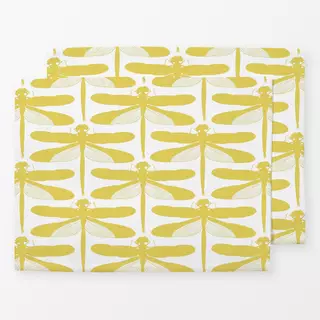 Tischset Dragonfly Yellow