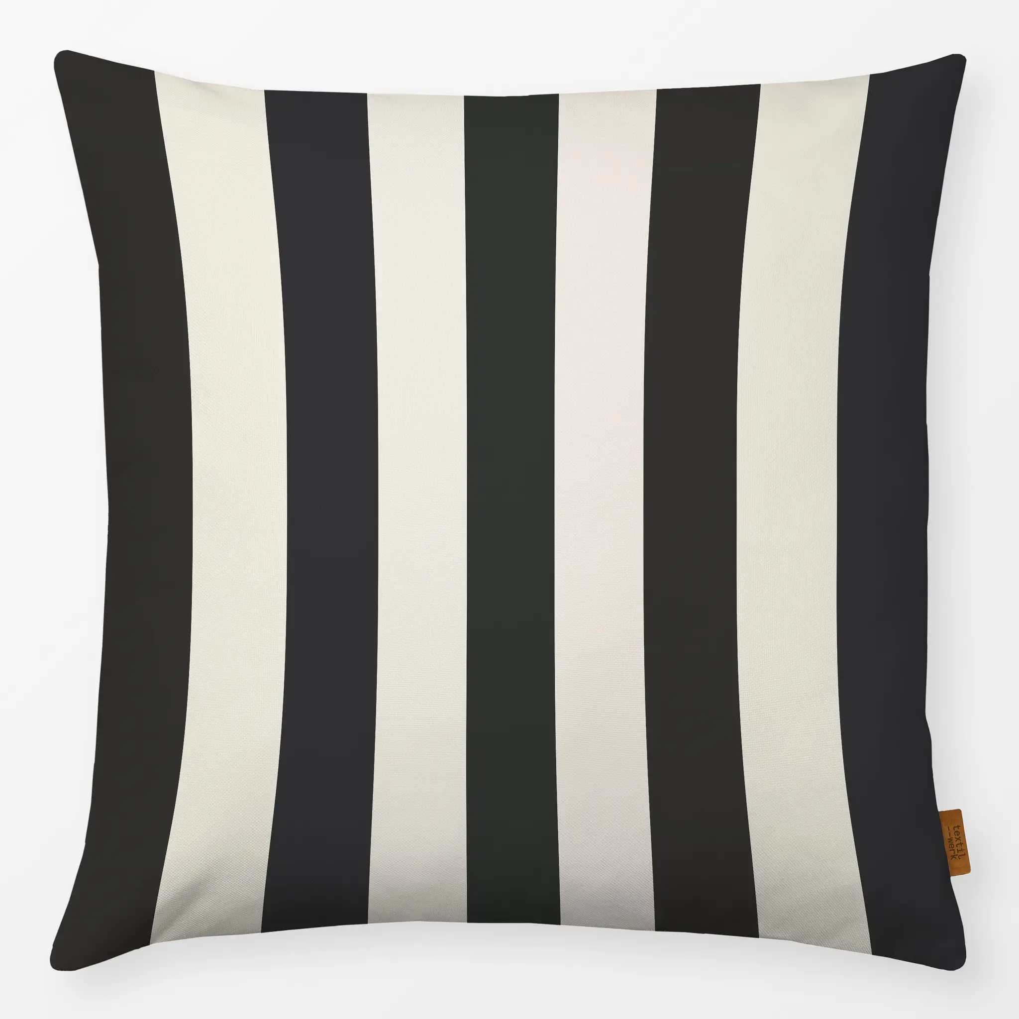 Kissen Kissen Classic Black & White Stripes