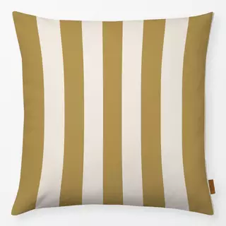 Kissen Classic Gelb Streifen