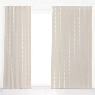 Dekovorhang Line Beige