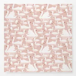 Tischdecke Swan Lake in rose