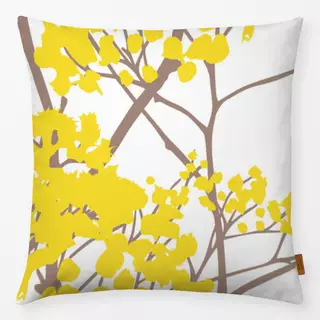 Kissen Branches Yellow