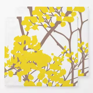 Servietten Branches Yellow