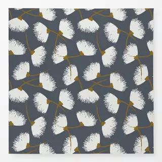 Tischdecke Cotton Wool Dark Blue