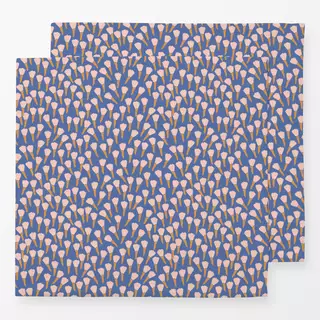 Servietten tulips blue