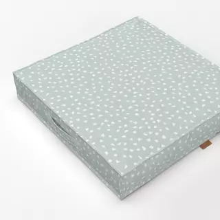 Bodenkissen Mint Green Dots