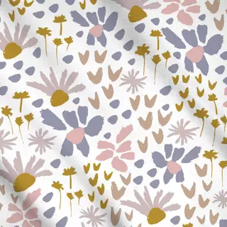 Meterware Spring Time Purple