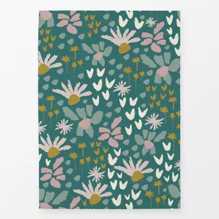 Geschirrtücher Spring Time Dark Green