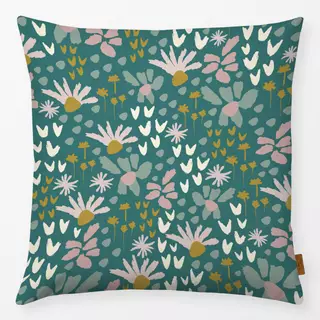 Kissen Spring Time Dark Green
